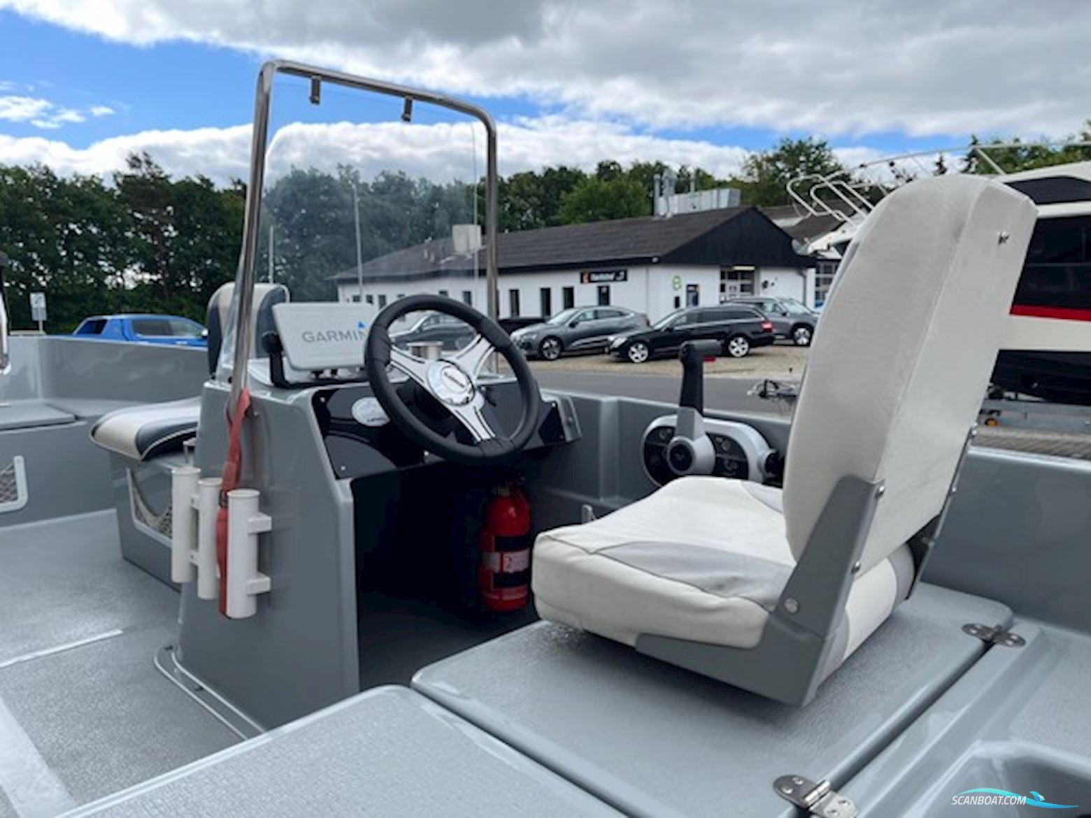 Ryds 486 BF Med 50 hk Mercury-Efi 4 Takt og 1000 kg Brenderup Bådtrailer - Solgt