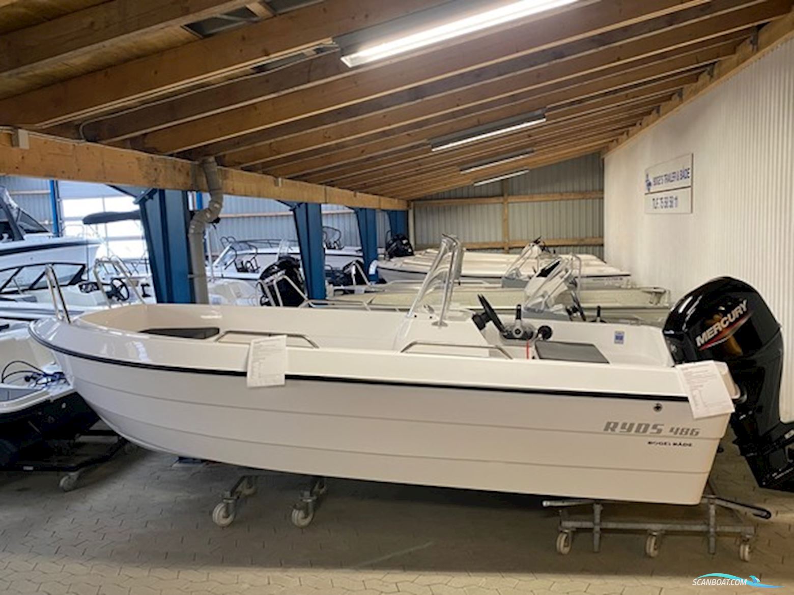 Ryds 486 BF Med F50 Mercury-Efi 4 Takt - Inkl. Udstyr