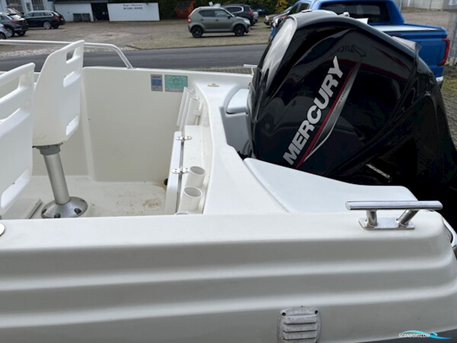 Ryds 535 DL Med 60 hk Mercury-Efi 4 Takt og 1000 kg Galaxy Bådtrailer