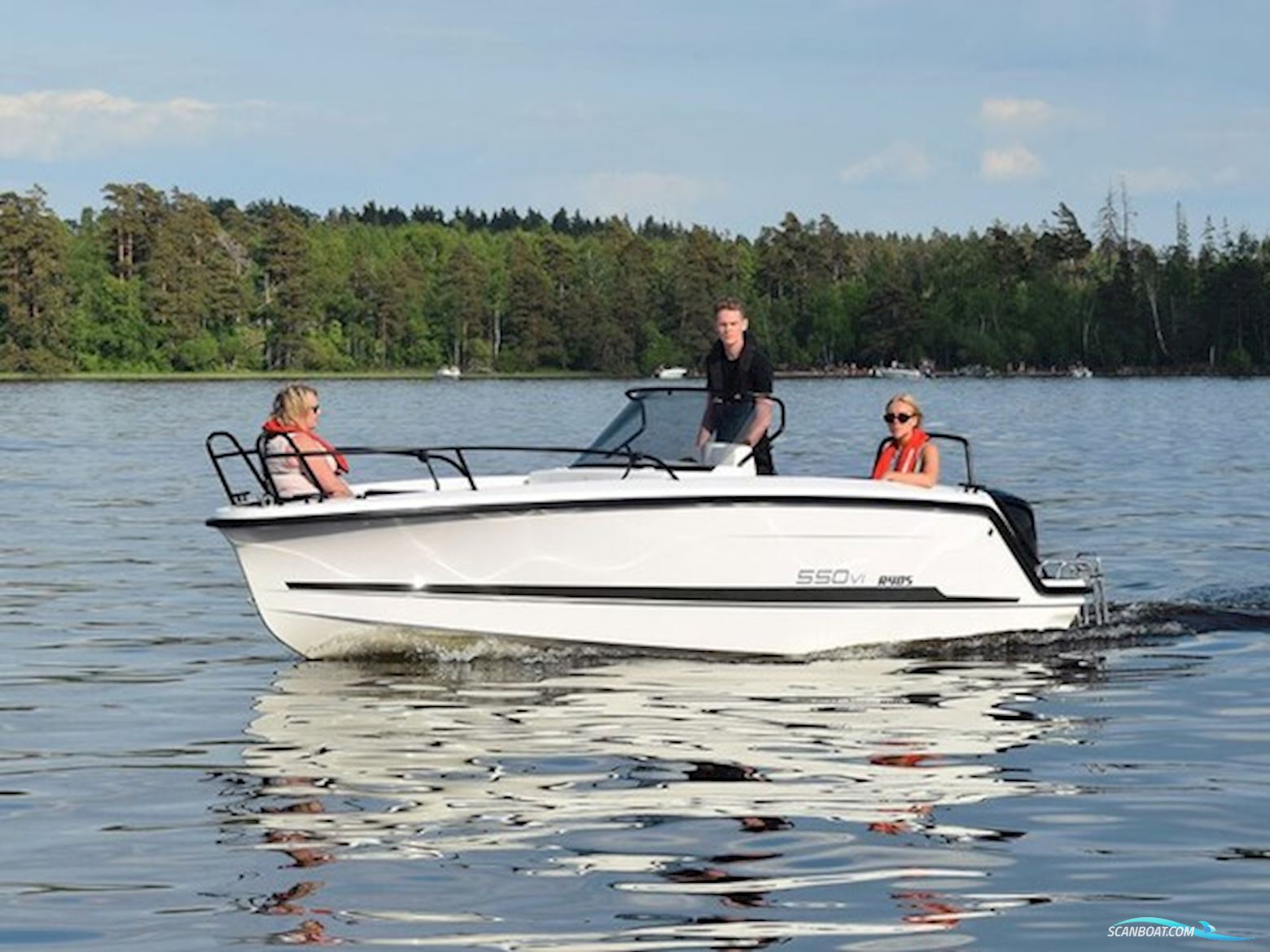 Ryds 550VI Sport - F80 ELPT-EFI Motorbåt 2024, Danmark