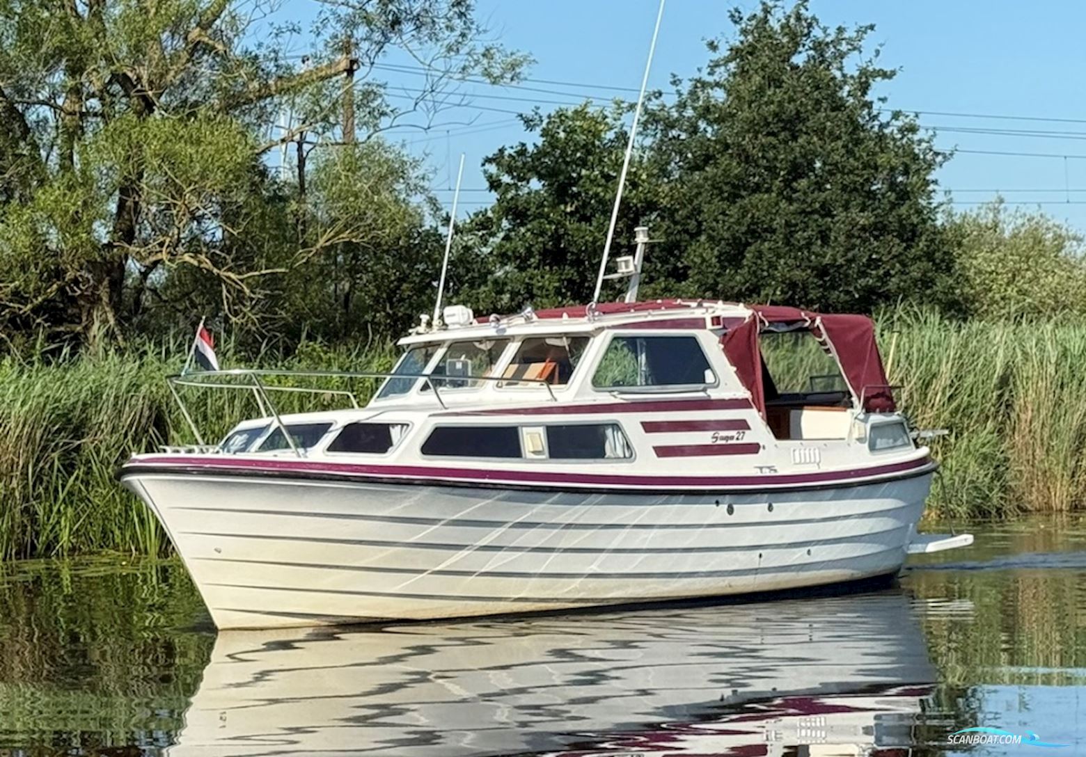 Saga 27 Okak Motorbåt 1996, med Volvo Penta motor, Holland