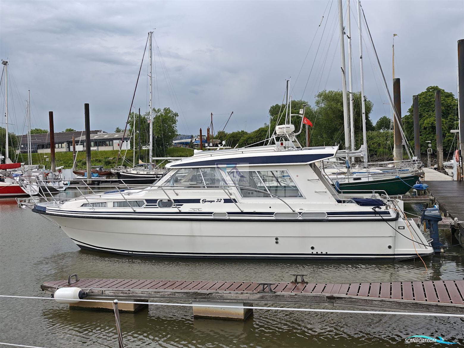Saga Boats Saga 32 Motorbåt 1999, med Volvo Penta TAMD 41 A motor, Tyskland