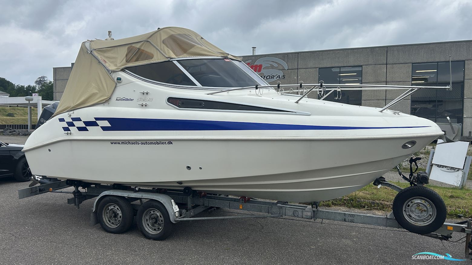 Salpa Lever 21.5 Motorbåt 2004, med Yamaha 150 hk 4-Takt motor, Danmark
