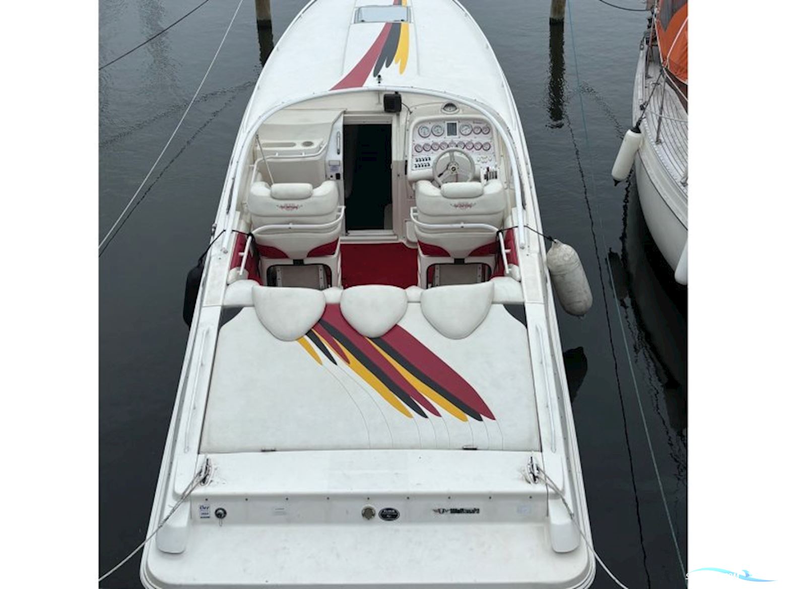 Scarab 33 Avs 2 x 500 HK. Motorbåt 1999, med 2 x Mer Cruser motor, Danmark