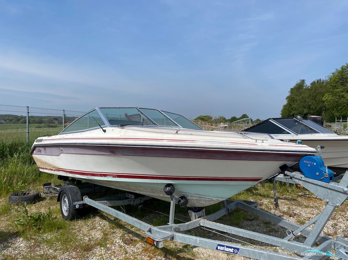 Sea Ray 180 Motorbåt 1989, med Mercruiser 4,3 V6 motor, Danmark