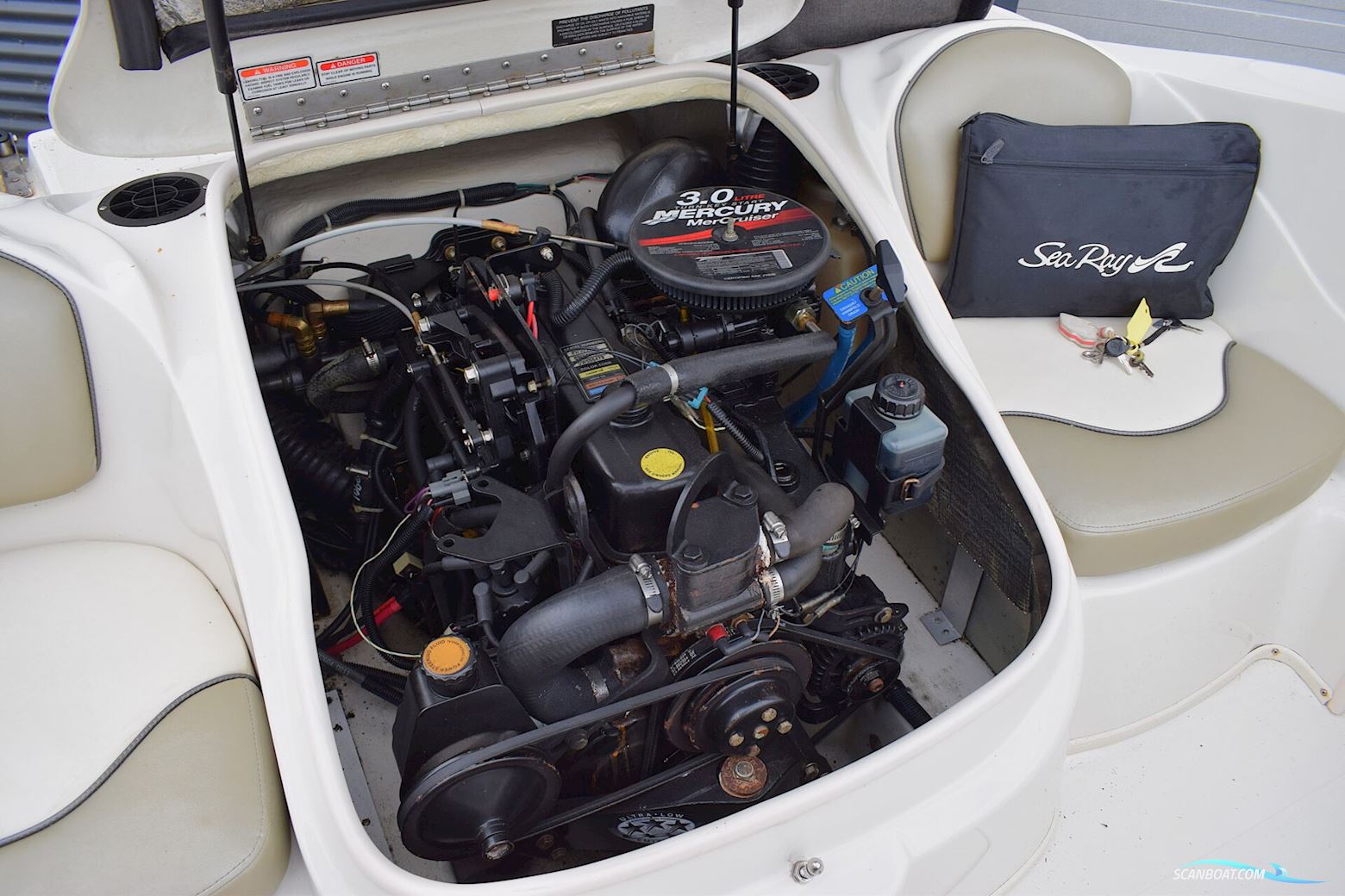 Sea Ray 190 SPORT – MerCruiser 3,0 TKS – FÅ TIMER – NYHED