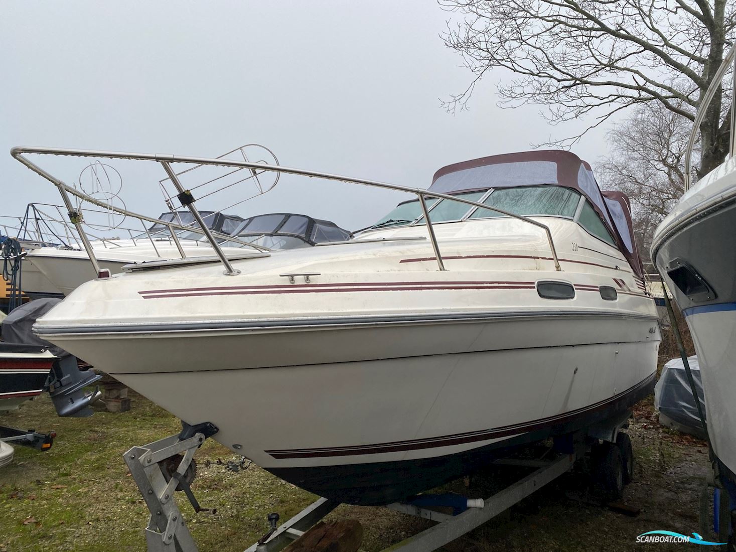 Sea Ray 230 Sundancer Motorbåt 1993, med Mercruiser motor, Danmark