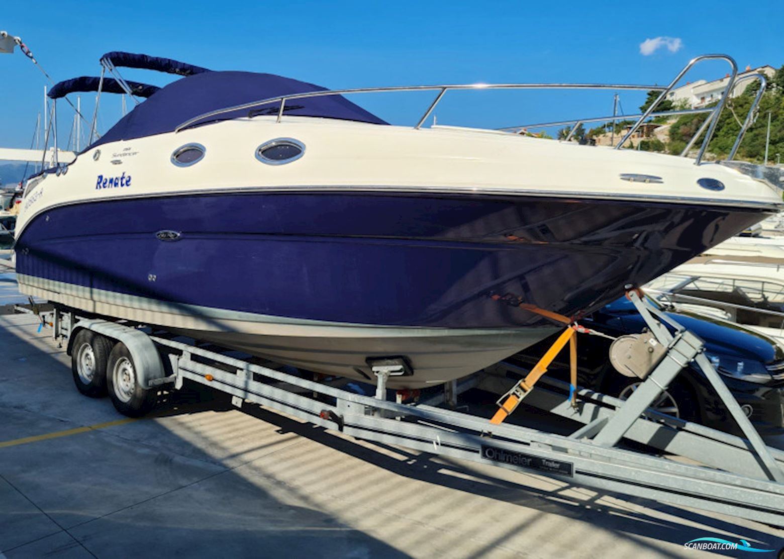 Sea Ray 255 Sundancer Motorbåt 2011, med Mercnruiser V8 Benzin 350 Mag motor, Tyskland