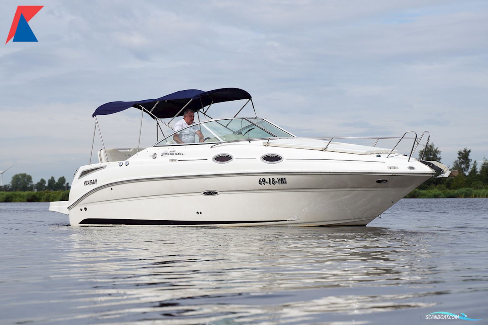 Sea Ray 255 Sundancer Motorbåt 2008, Holland