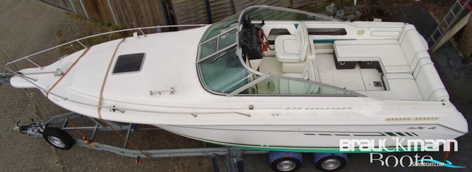 Sea Ray 270 Weekender Motorbåt 1992, med Mercruiser motor, Tyskland