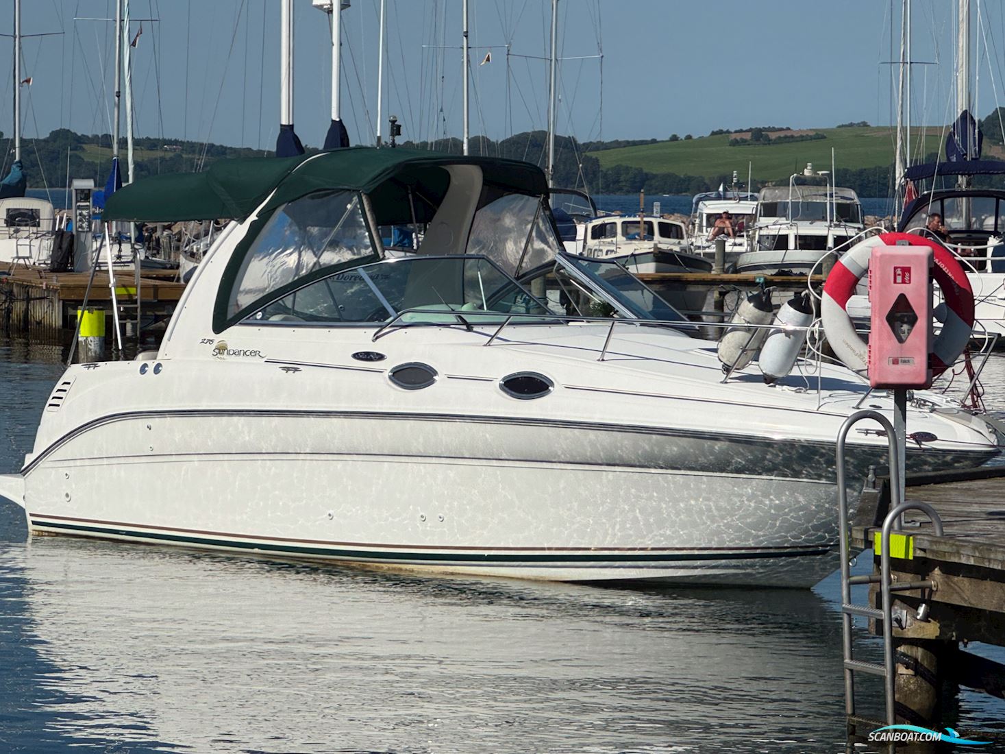 Sea Ray 275 Sundancer Motorbåt 2003, med Mercruiser 350 Mpi motor, Danmark