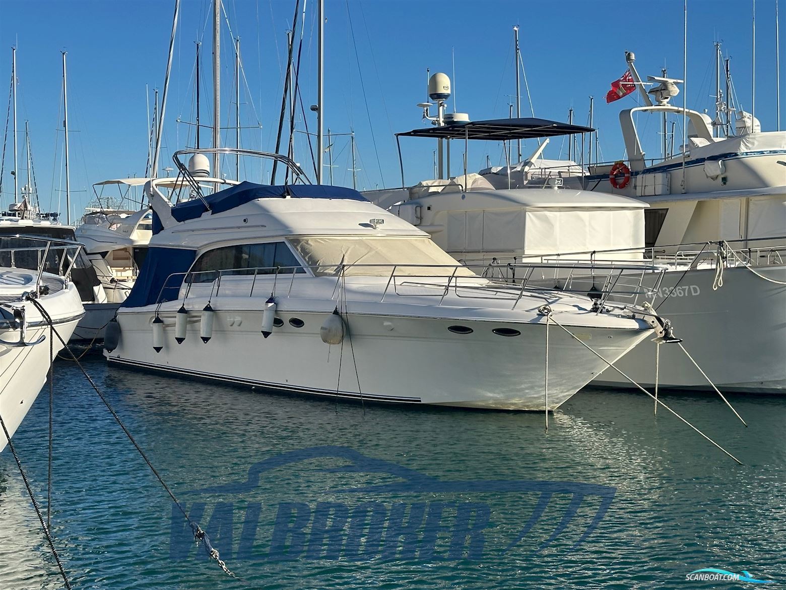 Sea Ray 480 Sedan Bridge Motorbåt 2001, med Caterpillar 3196 Dita motor, Italien