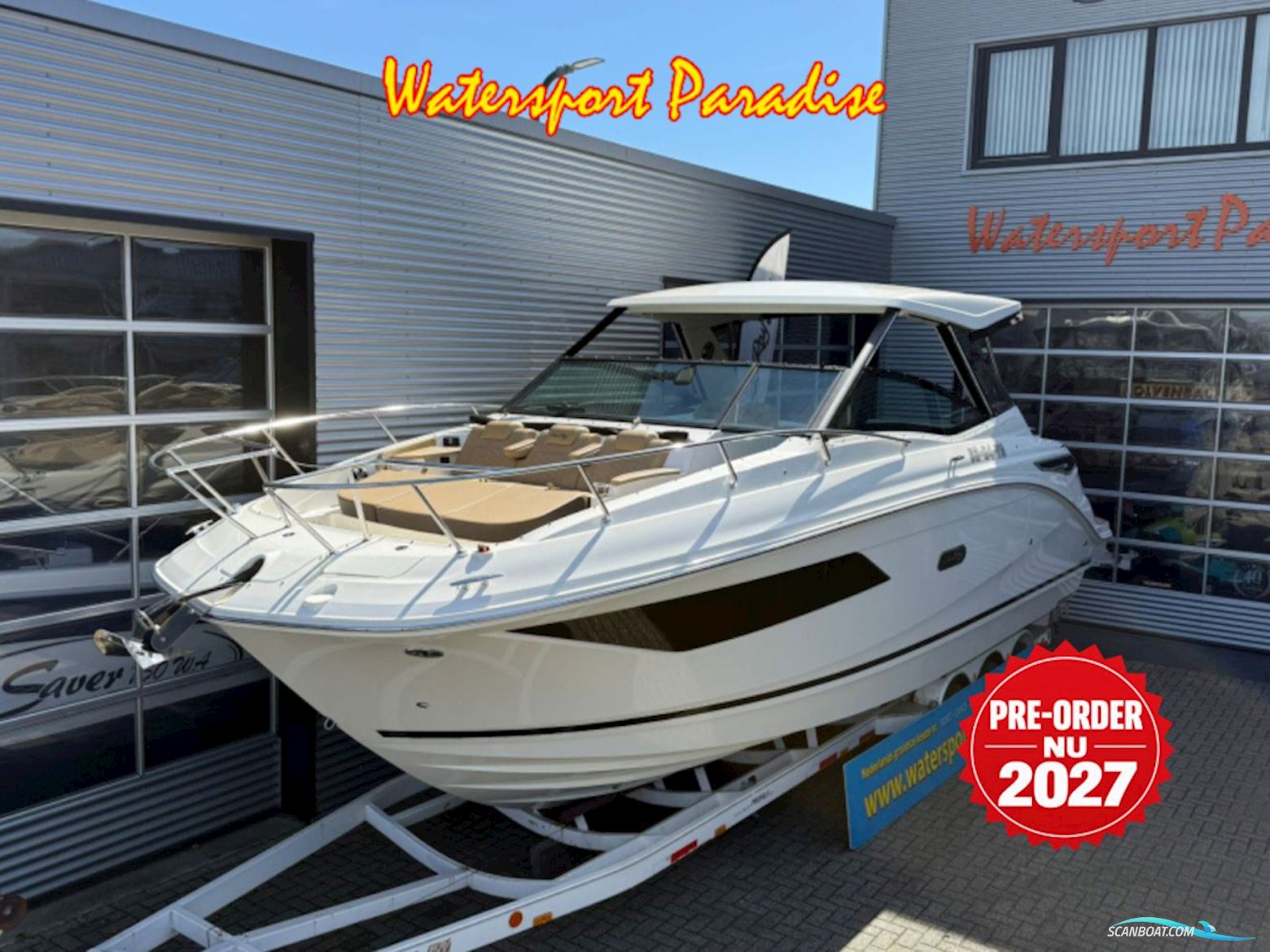 Sea Ray Sundancer 320 Motorbåt 2027, med Mercruiser motor, Holland