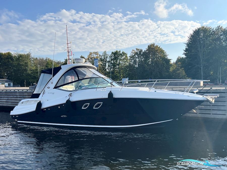 Sea Ray Sundancer 330 Motorbåt 2010, med  2 x Mercruiser 377 MAG DTS Axius Joystick | SeaCore motor, Sverige