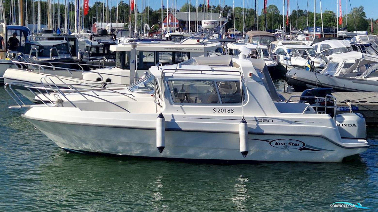 Sea Star 660 Motorbåt 2011, med  Honda motor, Sverige