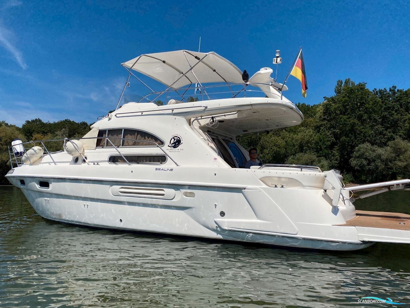 Sealine 360 Fly Motorbåt 1998, med Volvo Penta Kamd44 Edc motor, Tyskland