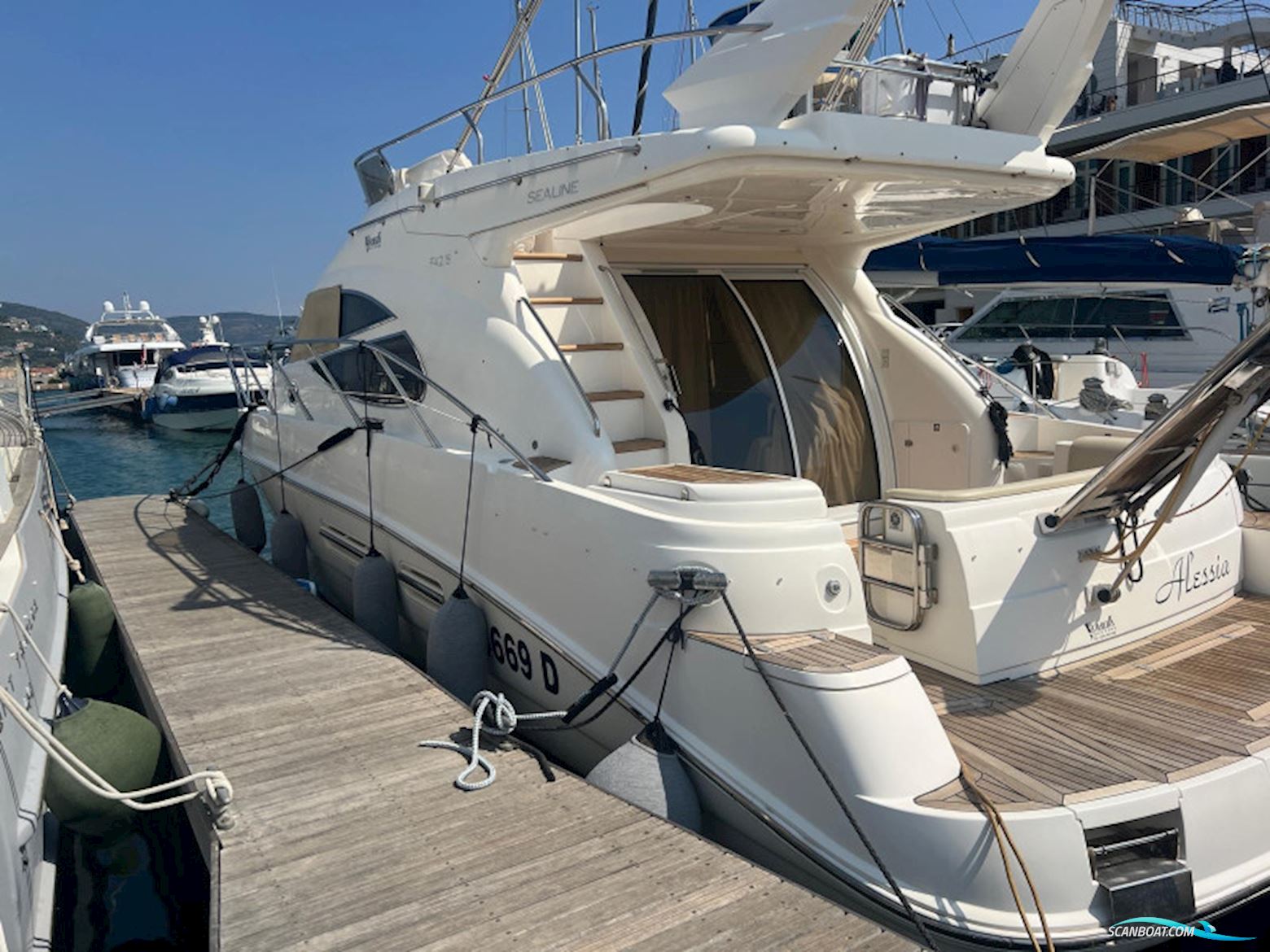 Sealine 42.5 Fly Motorbåt 2009, med Volvo Penta D6 motor, Italien