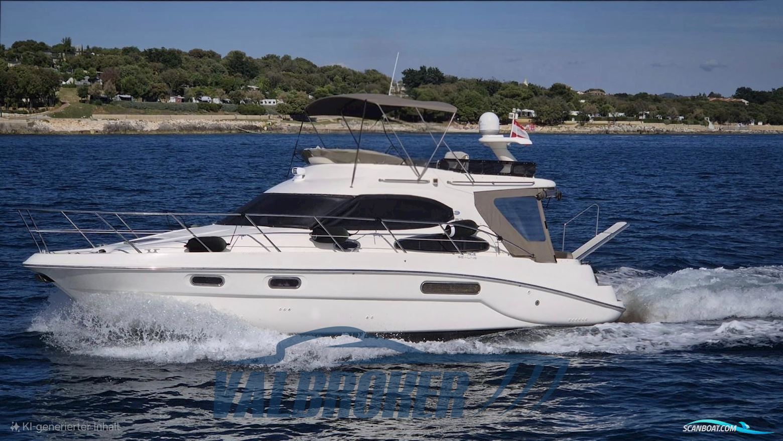 Sealine F 37 Motorbåt 2004, med Volvo Penta Kad 300 motor, Kroatien