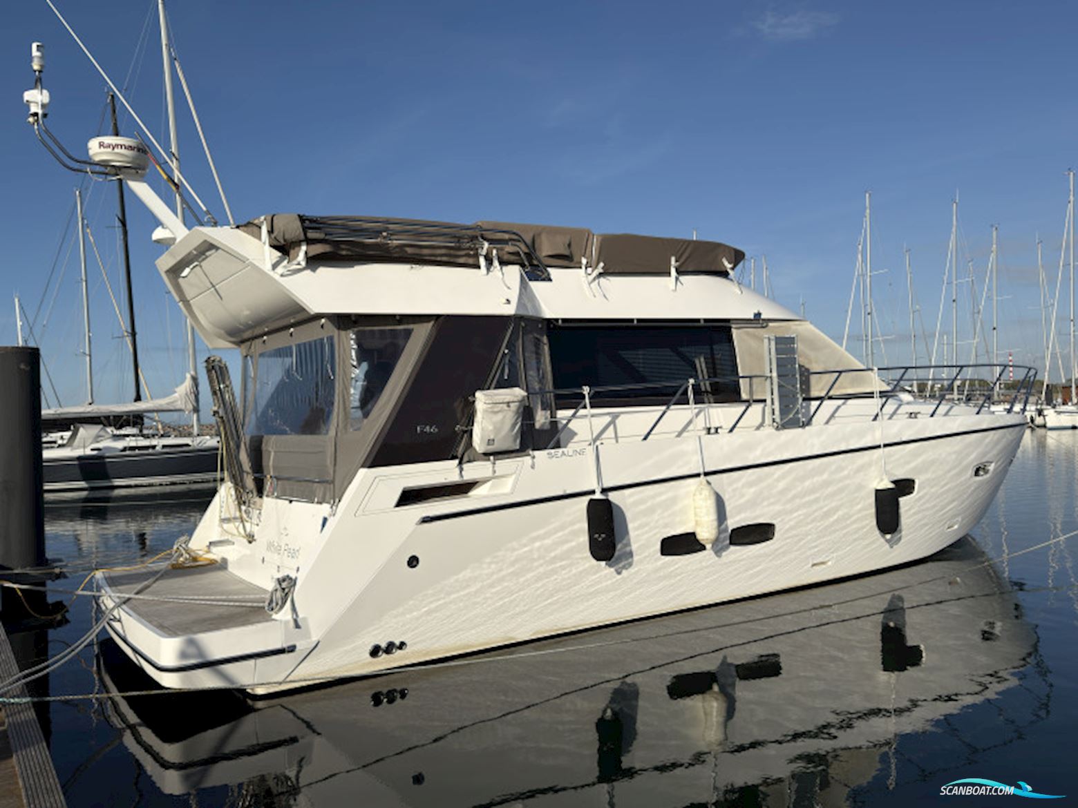 Sealine F46 Motorbåt 2010, med Cummins Qsb 5.9 Zeus motor, Tyskland