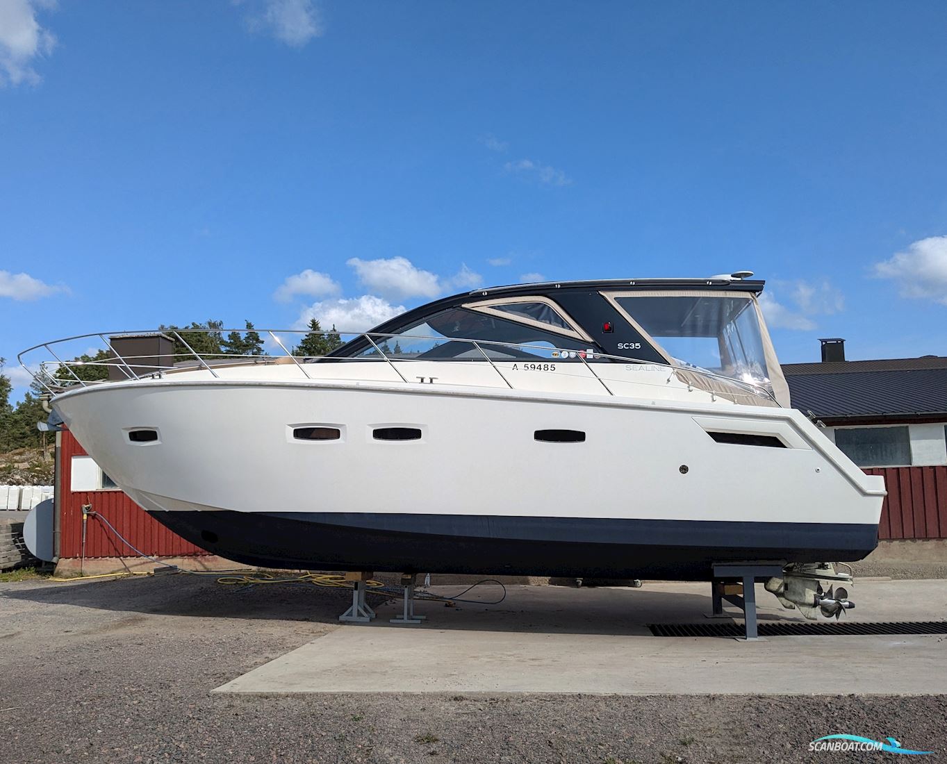 Sealine SC 35 Motorbåt 2010, med Volvo Penta D4 - 260 motor, Finland