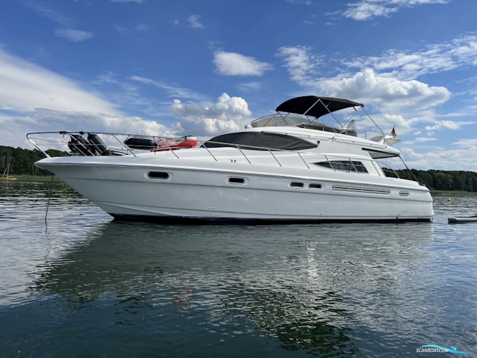 Sealine T 52 Motorbåt 2007, med Cummins-Diesel Qsm11670 HO motor, Tyskland