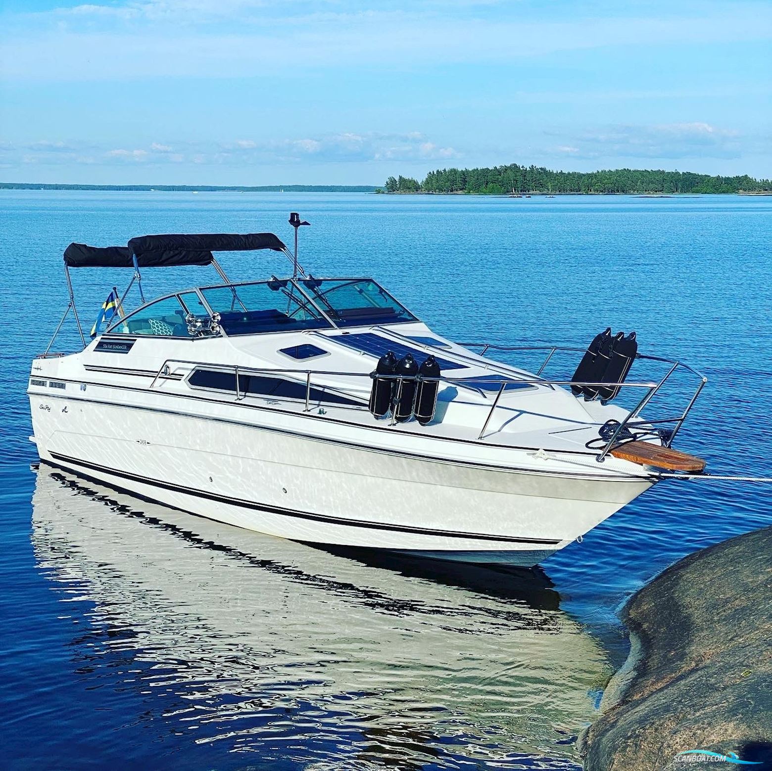 Searay 268 Sundancer Motorbåt 1989, med Mercruiser  Mpi 7,4 motor, Sverige