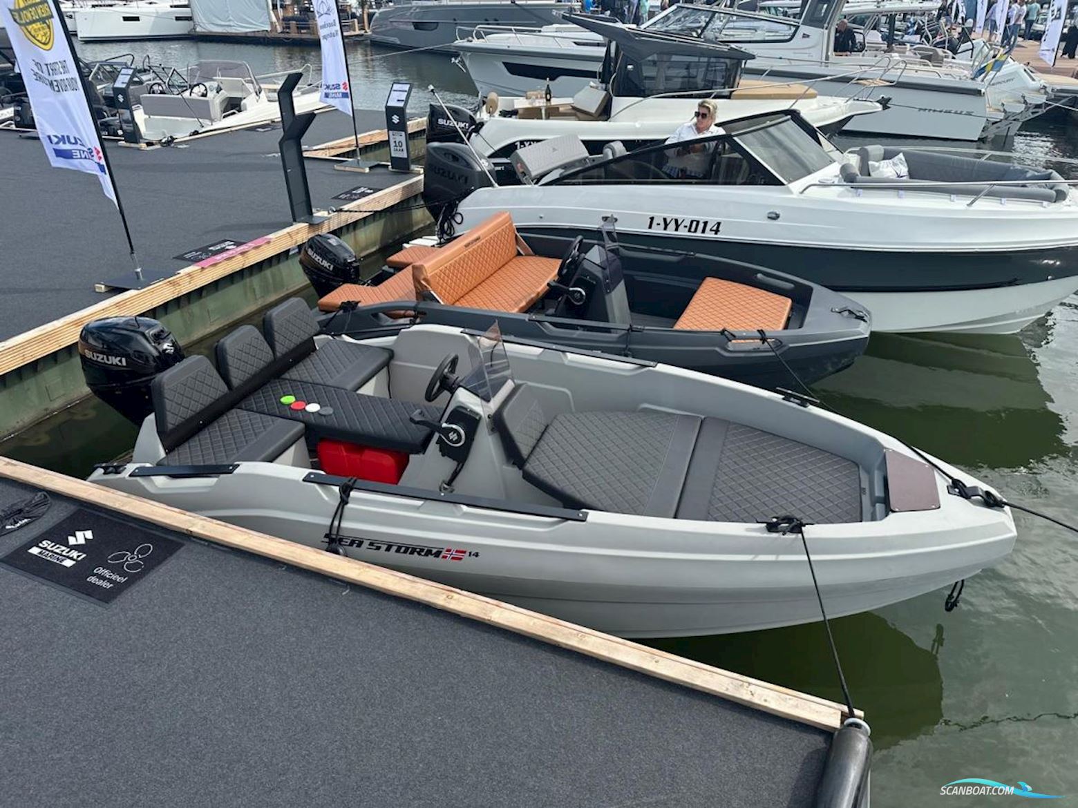 Seastorm Diverse Modelen Uit Voorraad Leverbaar Motorbåt 2026, med Suzuki motor, Holland
