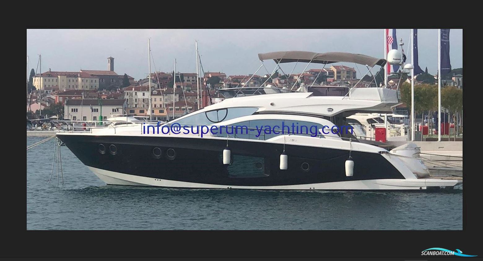 Sessa Marine F54 FLY Motorbåt 2012, med Volvo Penta  motor, Kroatien