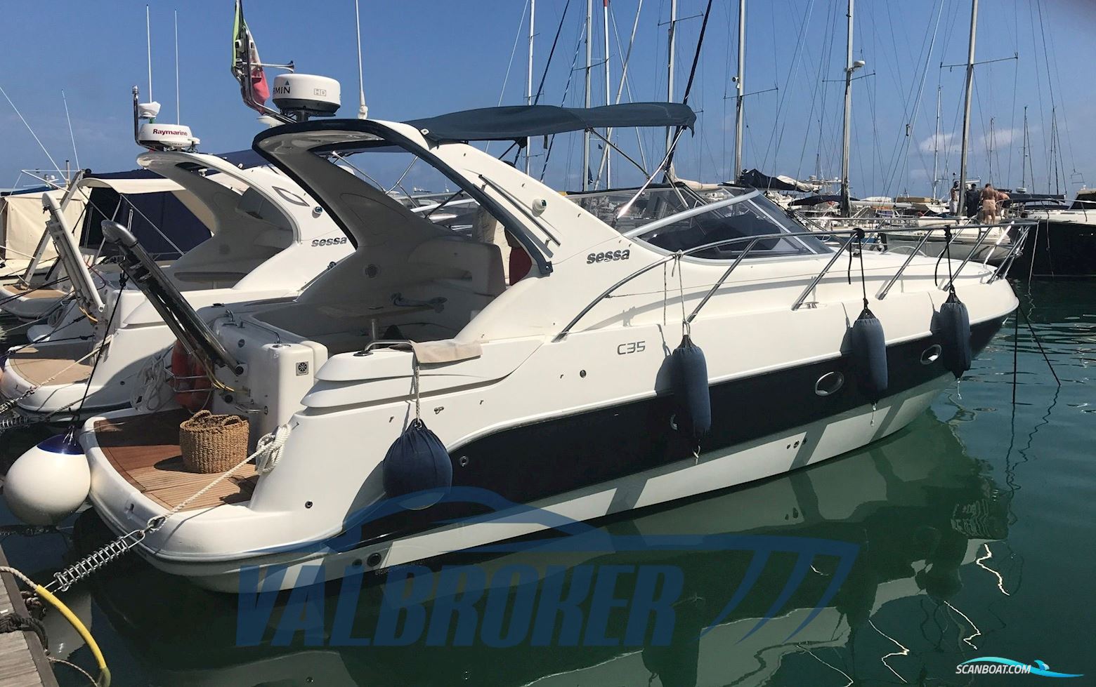 Sessa Marine Sessa C 35 Motorbåt 2006, med Volvo Penta D4 motor, Italien
