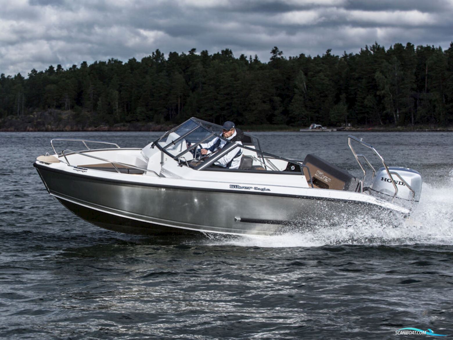 Silver Eagle BR Motorbåt 2025, med Mercury motor, Danmark