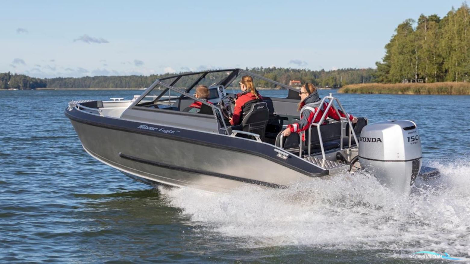 Silver EAGLE BRx Motorbåt 2022, med Mercury motor, Sverige
