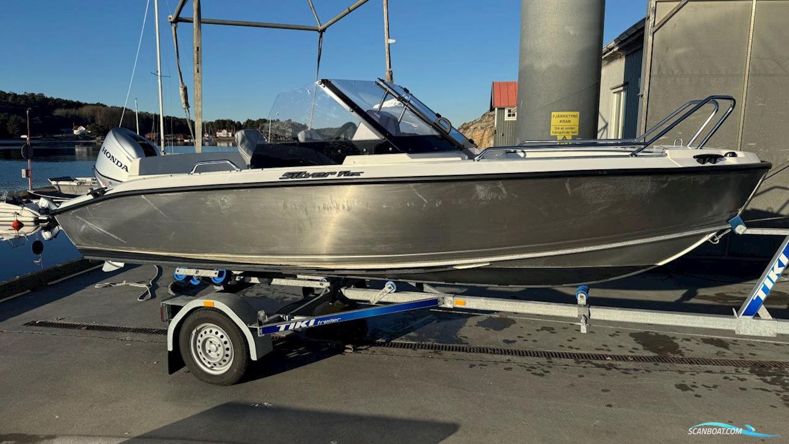 Silver Fox BR Motorbåt 2022, med Honda motor, Sverige