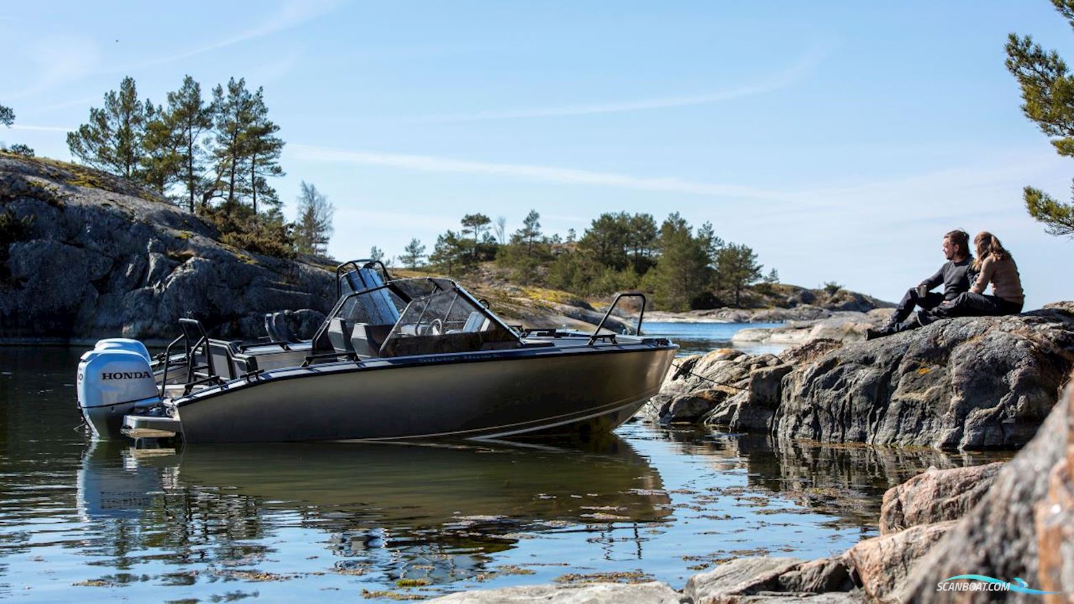 Silver Hawk BRX Motorbåt 2026, med Honda motor, Sverige