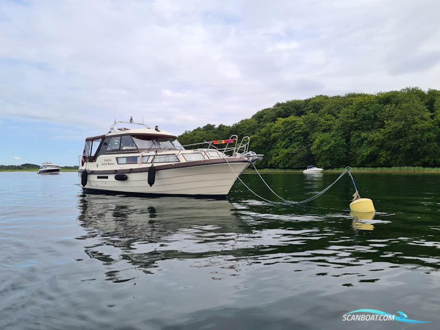Skagerrak 1000 Hardtop Motorbåt 1995, med Yanmar 4jH2 Marinediesel motor, Danmark