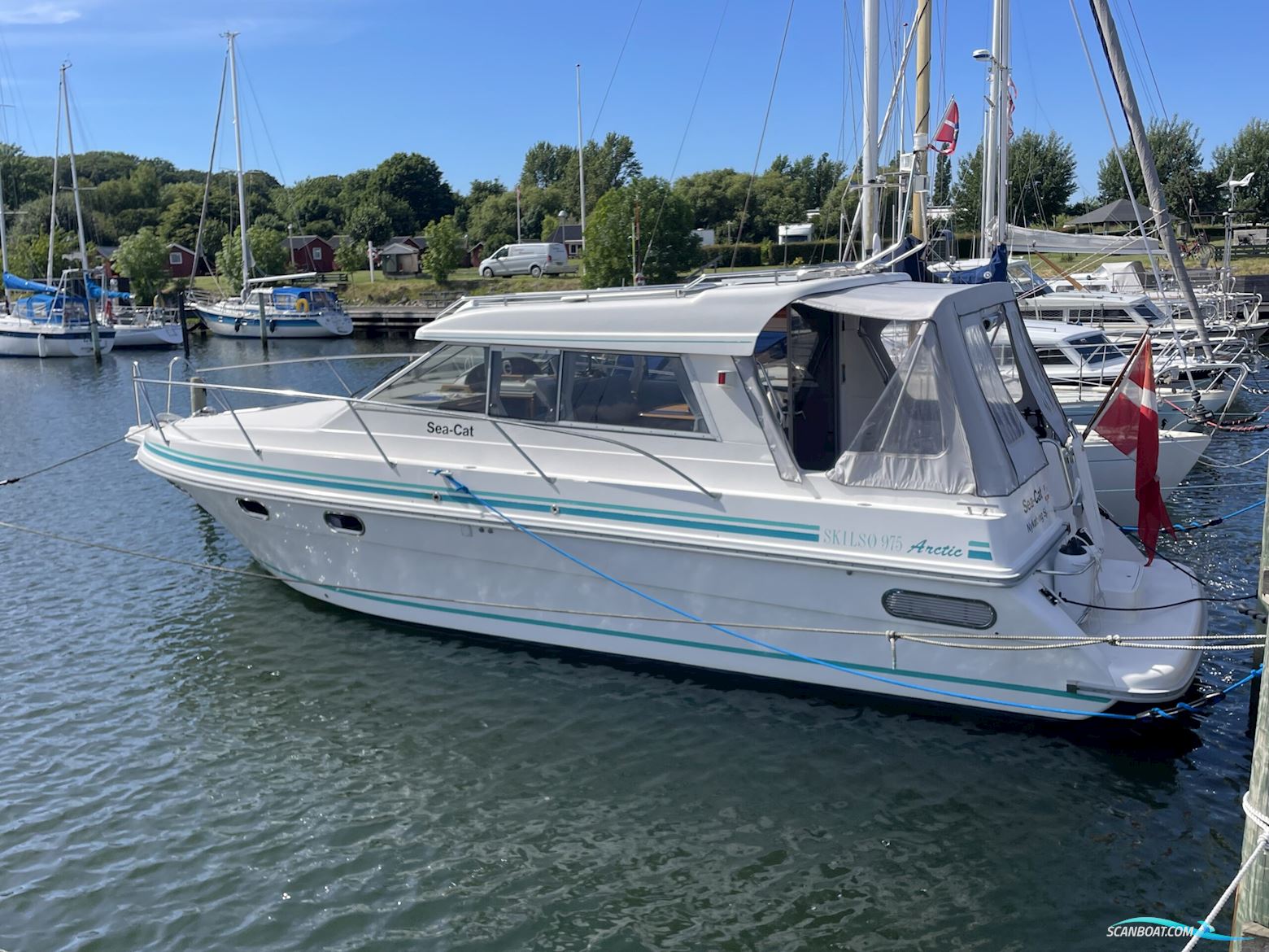 Skilsø 975 Artic, Fast Skrueaksel Motorbåt 1997, med Volvo Penta motor, Danmark