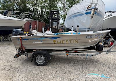 Smartliner 130 Aluminium Motorbåt 2014, med Yamaha F20 motor, Danmark