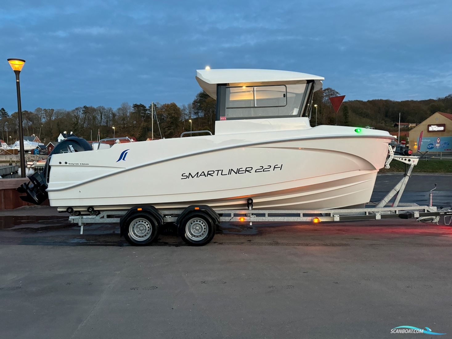 Smartliner 22H Motorbåt 2024, med Mercury motor, Danmark