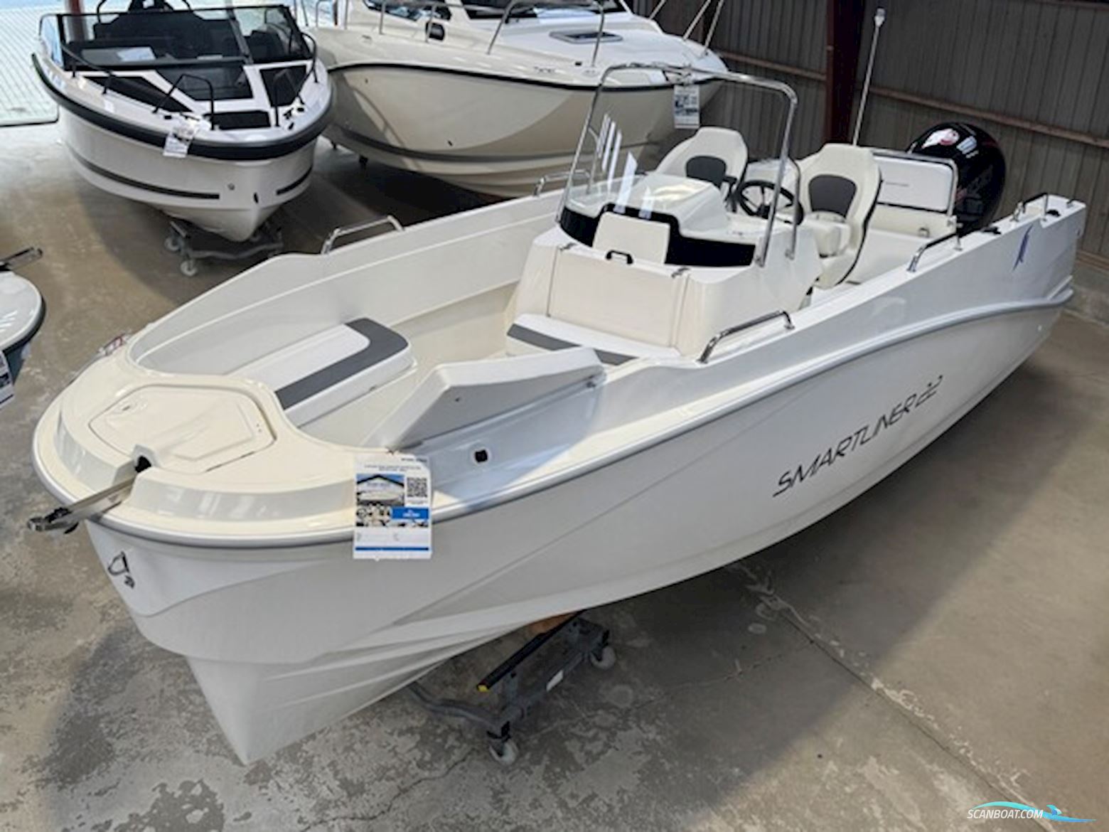 Smartliner CC Center Console 22 med Mercury F150 EXLPT-EFI ProXS  inkl. udstyr - velsejlende styrepultsbåd