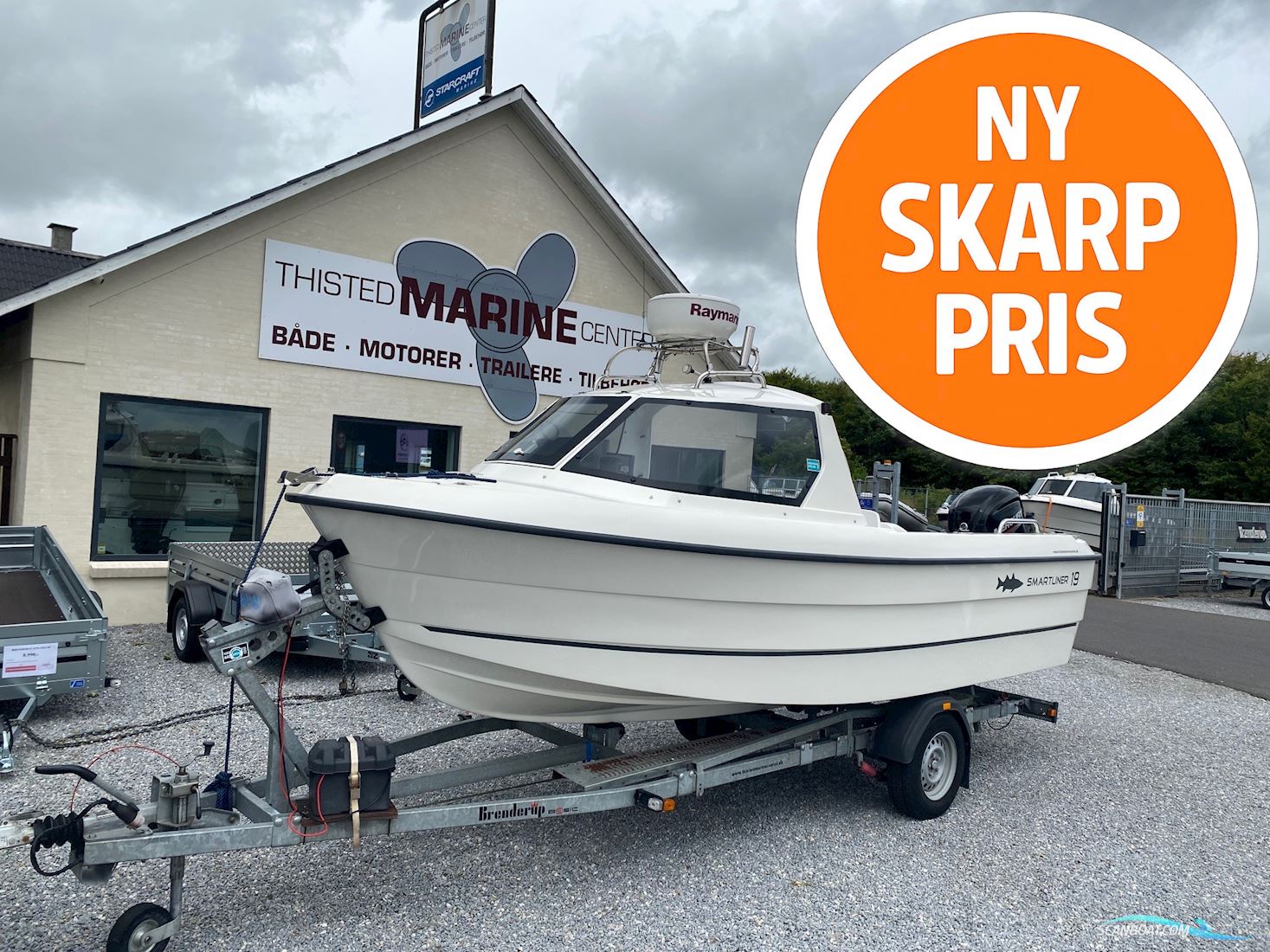Smartliner Cuddy 19 Motorbåt 2022, med Mercury motor, Danmark