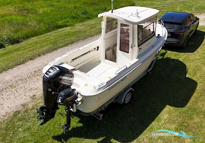 Smartliner Fisher 19 Motorbåt 2016, med Mercury F80 motor, Danmark