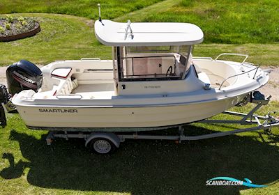 Smartliner Fisher 19 Motorbåt 2016, med Mercury F80 motor, Danmark