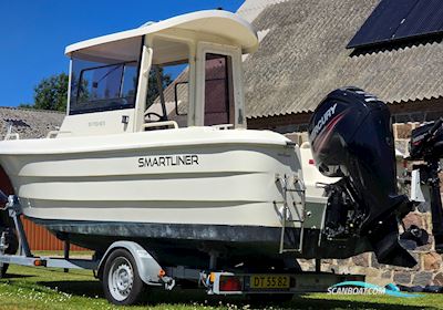 Smartliner Fisher 19 Motorbåt 2016, med Mercury F80 motor, Danmark