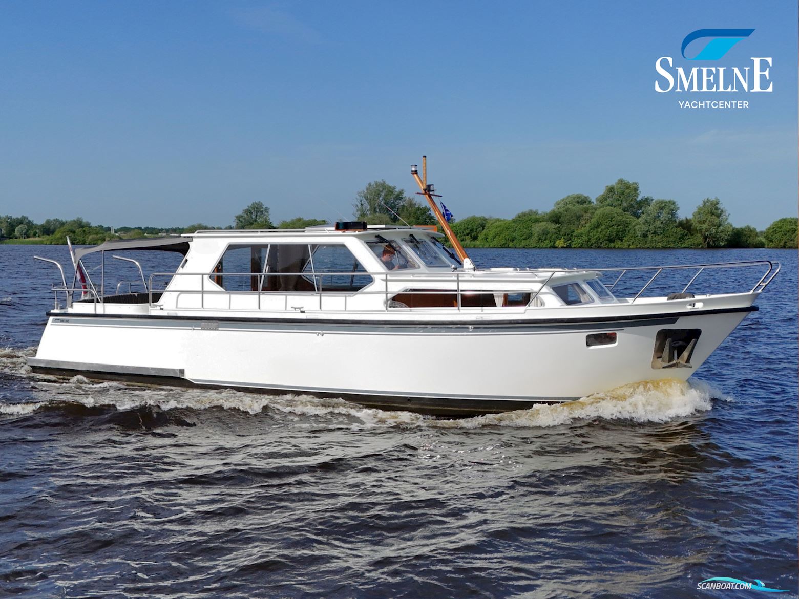 Smelne Kruiser 1140 OK Motorbåt 1990, med Volvo Penta, Tmd31B motor, Holland