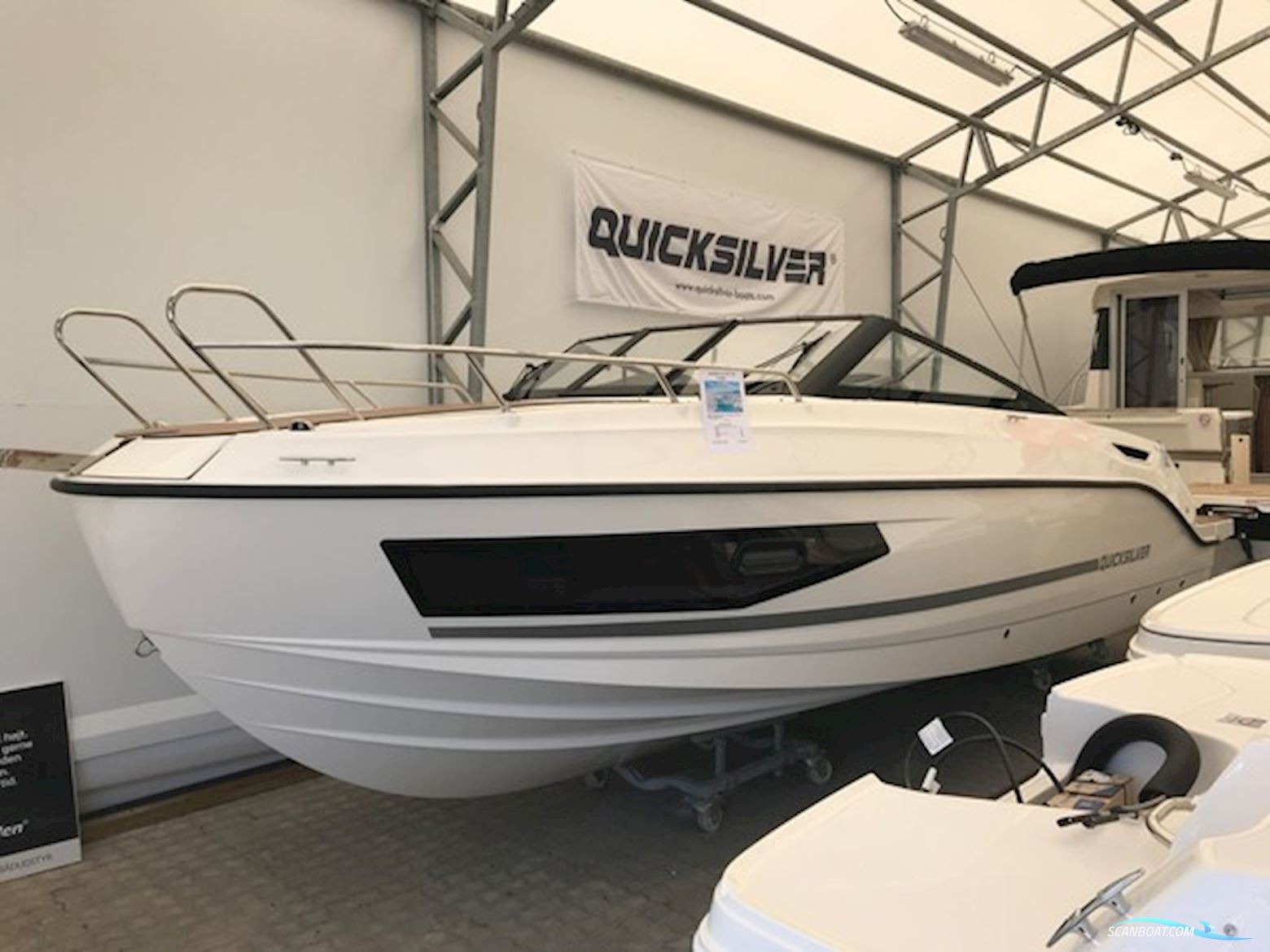 ...SOLGT...Quicksilver ACTIV 755 Cruiser Motorbåt 2024, Danmark