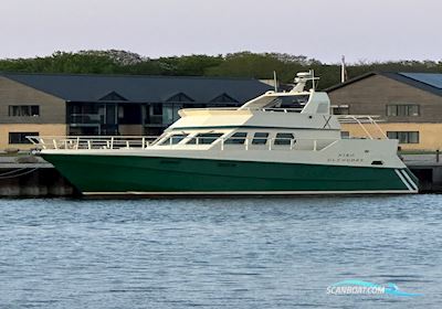 Stål Båd Motorbåt 2005, med Volvo Penta Tamd 74 motor, Danmark