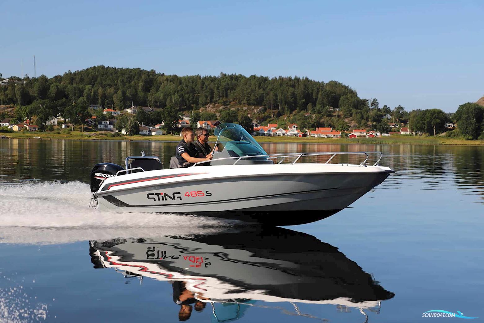 Sting 485 S Motorbåt 2022, med Mercury F50 hk (-24) motor, Sverige