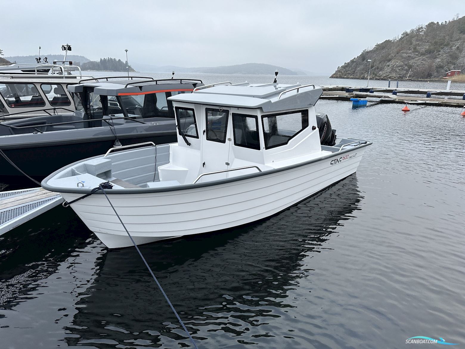 STING 600 PRO HT Motorbåt 2024, med Mercury F80 hk  motor, Sverige