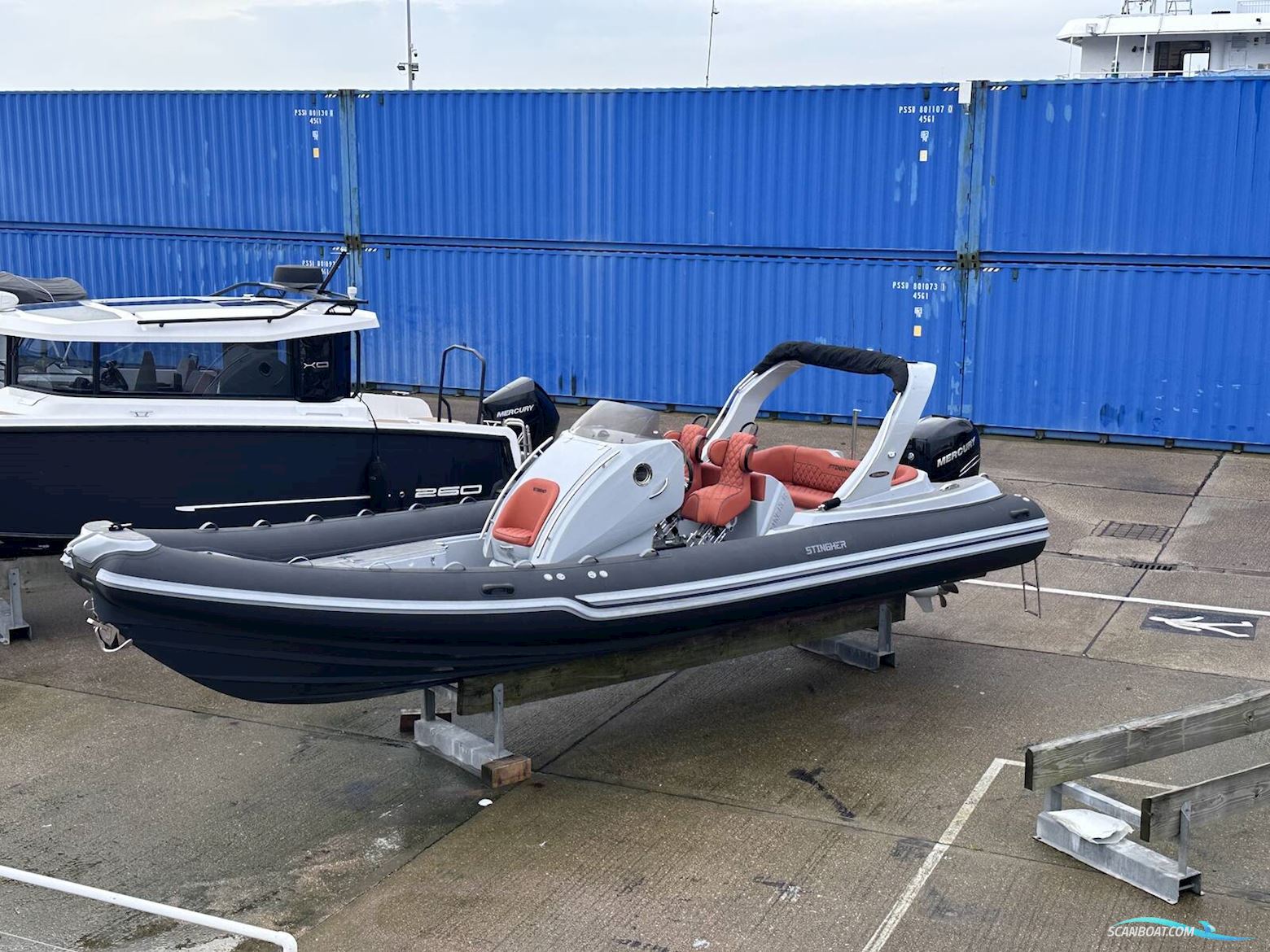 Stingher 900 GT Motorbåt 2022, med Mercury Verado motor, England
