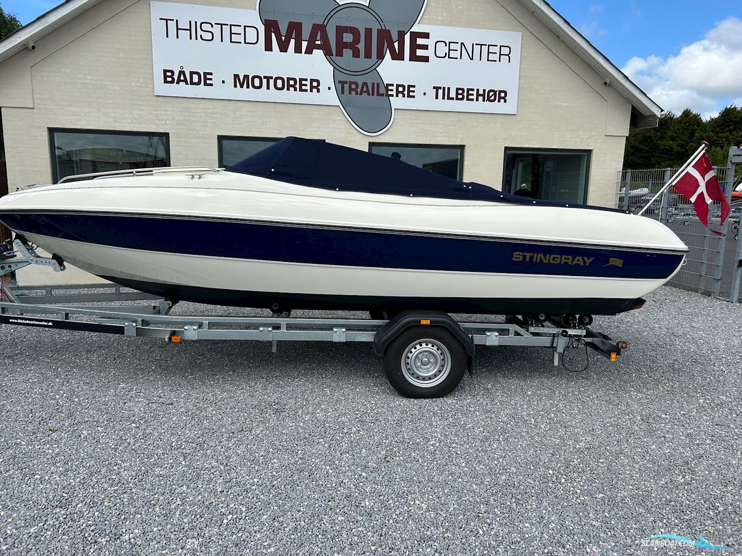 Stingray 192 RX Med Næsten ny Trailer