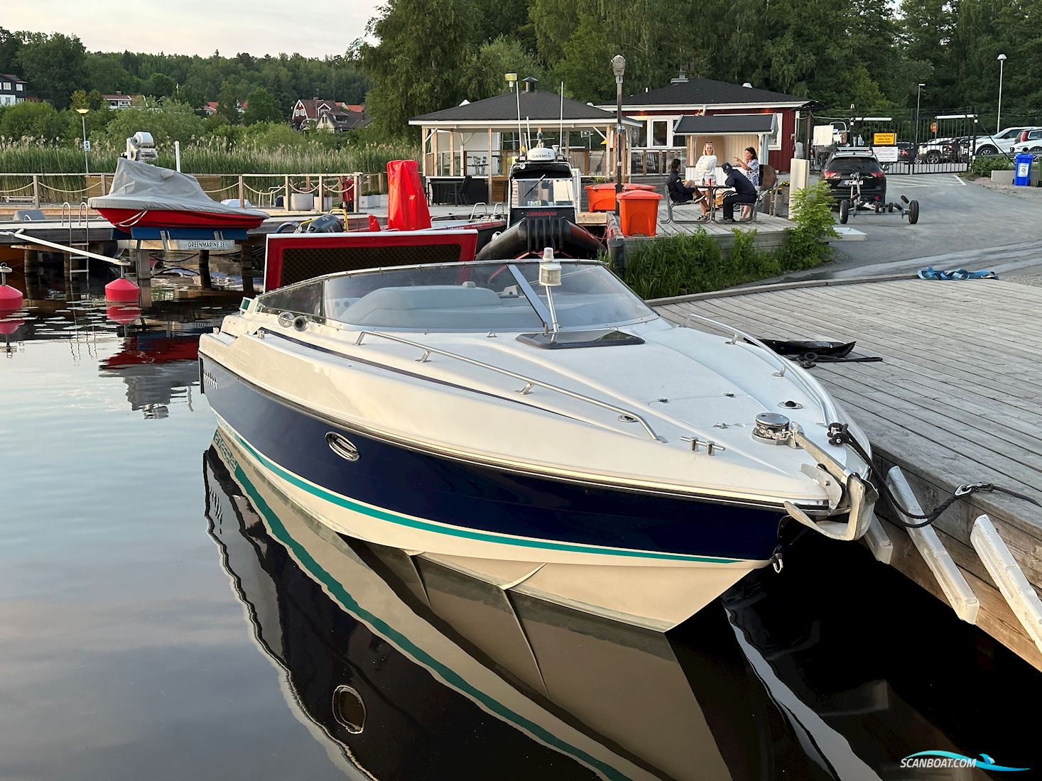 Sunseeker 27 Hawk Motorbåt 1996, med 2 x Nybyggda Volvo Penta 377 V8 4-Bult 350hk motor, Sverige